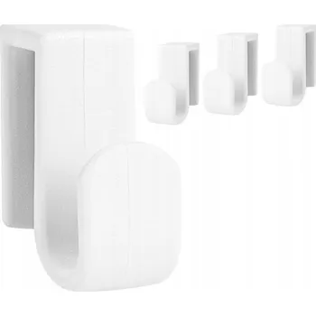 Věšák Háček bez vrtání Primpol bílý