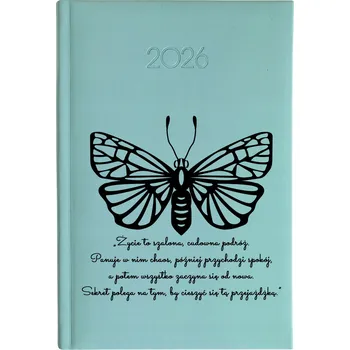 Kalendář Knižkový kalendář 2026 A5 FunnyCase modrý