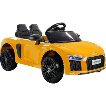 autíčko Auto na akumulátor Audi R8 Spyder Žlutý