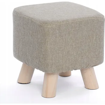 Taburet Taburet čalouněný Ote šedý