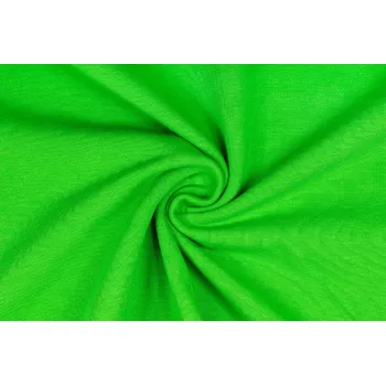 Teplákovina elastická zelená benetton 240 g/m2