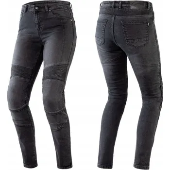 Moto bunda Džíny Ozone Agness II Dámské Washed Black W24L28