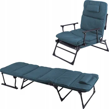 Postel Postel s matrací Linder Exclusiv skládací lehátko 2v1 17,9 9 Cm x 66 cm modrá