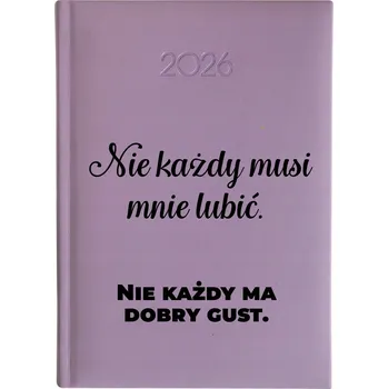 Kalendář Knižní kalendář 2026 A5 FunnyCase fialový