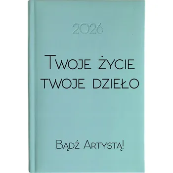 Kalendář Knižkový kalendář 2026 A5 FunnyCase modrý