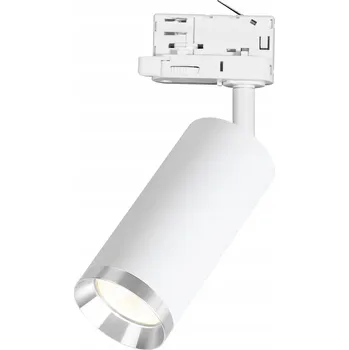 Bodové svítidlo Svítidlo do lišty Mica Track Bílá + Chrom 1xGU10 - 3-okruhové