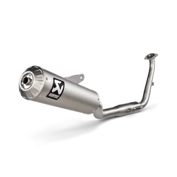 Výfuk pro motocykl Akrapovič S-Y125R10-HBFGT Full System Racing Titanium Yamaha XSR 125/Legacy (21-23)