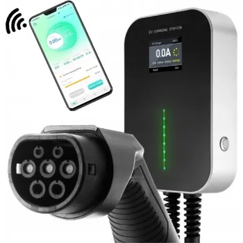 Nabíjecí stanice pro elektromobil Besen Nástěnná nabíječka pro elektromobily Bs20 11kW s aplikací, 400V
