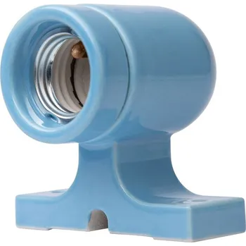 Nástěnné svítidlo KERAMICKÁ NÁSTĚNNÁ LAMPA E27 PASTELOVĚ MODRÁ CK520W