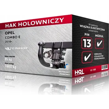 Tažné zařízení Tažné zařízení Opel COMBO E 2018- 13pin