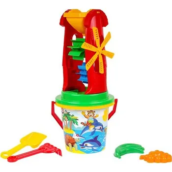 Hra na zahradu Sada do pískoviště Formičky Mlýnek 0113