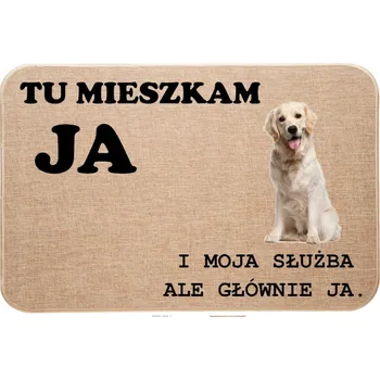 Rohožka Kokosová rohožka, hotová, 39 x 59 cm