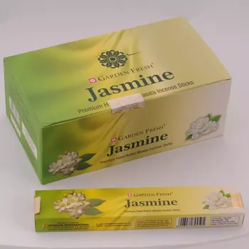 Vonná tyčinka Garden Fresh Jasmine indické vonné tyčinky 12 krabiček. Množstevní sleva.