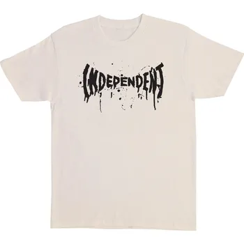 Pánské tričko INDEPENDENT triko - Splatter Span S/S Heavyweight T-Shirt Natural (158228) velikost: XXL