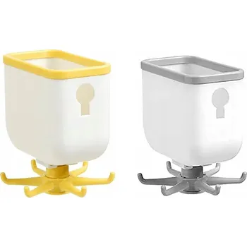 Věšák Kuchyňský věšák otočný držák organizér police