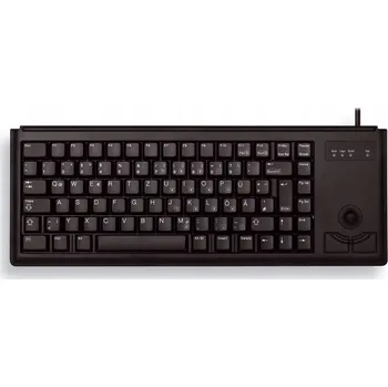 Klávesnice CHERRY Mechanická klávesnice G84-4400 USB QWERTY US Černá s Trackballem