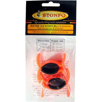 CAMOR s.r.l. Klip přepravní Art.123 - 2 ks/14-33 mm