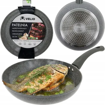 Pánev KERAMICKÁ PÁNEV 26 CM INDUKCE PLYN ELEKTŘINA VELIO