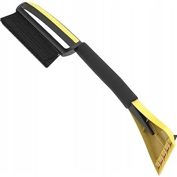 Autoškrabka Škrabka na led a sníh 2 v 1 s kartáčem 50 cm AUPROTEC ASE 1 černo-žlutá