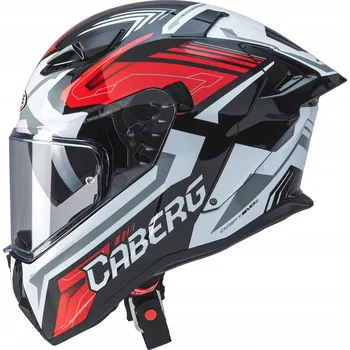 Helma na motorku PŘILBA CABERG DRIFT EVO II JARAMA ČERNÁ/ČERVENÁ/BÍLÁ S