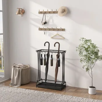 Stojan na deštník Stojan na deštníky 50x24x68 cm | černý