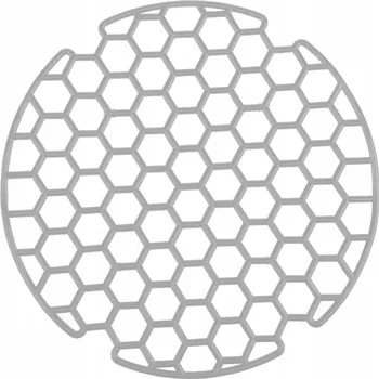 Vrták Mřížková podložka do dřezu měkká kulatá šedá světlá