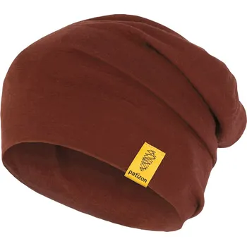 Čepice Patizon Merino Beanie Kids 1-4 let (obvod hlavy 39 cm) Chestnut