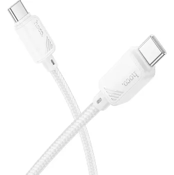 HOCO kabel typ C na typ C 3A 60W X113 1 m bílý