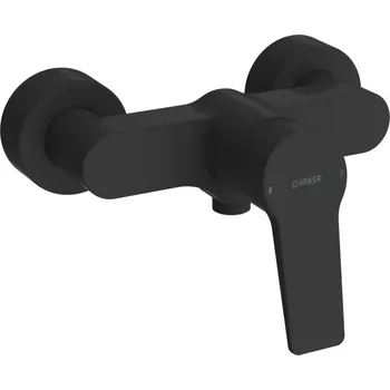 Vodovodní baterie HANSA Baterie Hansa Twist sprchová nástěnná černá mat, 0967018333 0967018333