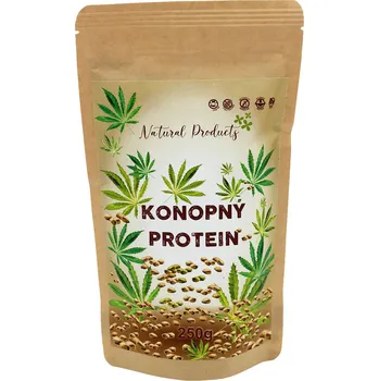 Nápoj pro sportovce RAW Protein konopný, 250 g, Natural Products