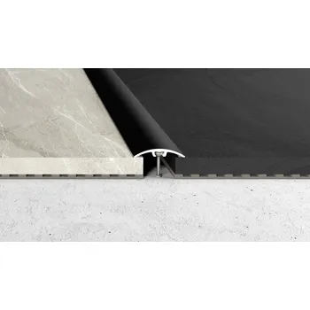 Stavební profil DILATAČNÍ LIŠTA EFFECT A66 ČERNÁ 93 CM