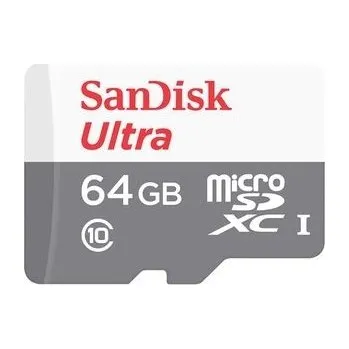 Paměťová karta SanDisk MICRO SD XC ULTRA 80MB/s C10 UHS-I 64GB
