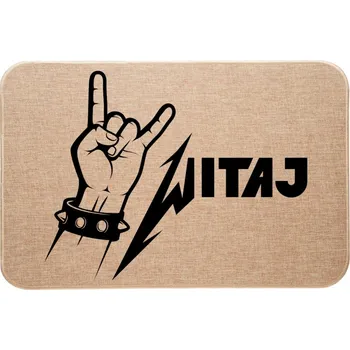 Rohožka Kokosová rohožka, hotová, 39 x 59 cm