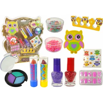 Přípravek na nehty Sada na líčení a zdobení nehtů Sova