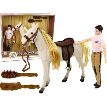 Panenka Panenka s bílým koněm Figurky Příslušenství