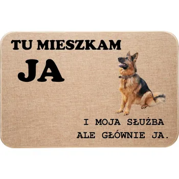 Rohožka Kokosová rohožka, hotová, 39 x 59 cm