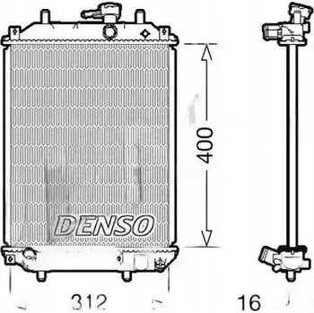 Chladič motoru Denso DRM35002 Chladič motoru, chlazení motoru