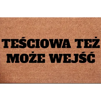 Kokosová rohožka, hotová, 39 x 59 cm