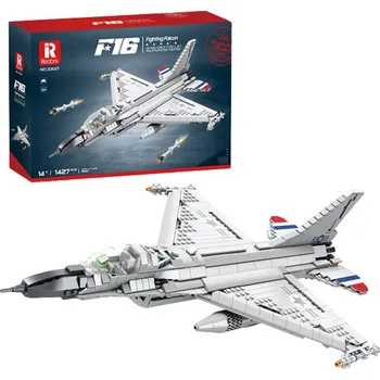 RC model letadla Konstrukční kostky Stíhačka F-16 Fighting Falcon 1427 dílků