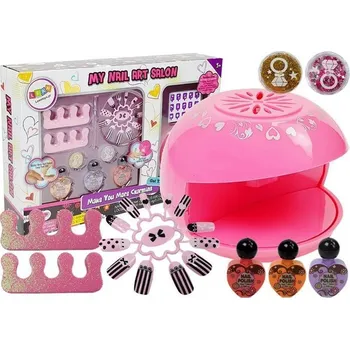 Sada na výrobu nehtů Sušička Třpytky