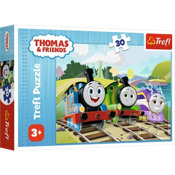 Puzzle Puzzle - 30 - Veselý Tomáš - Tomáš a přátelé - Trefl 18294