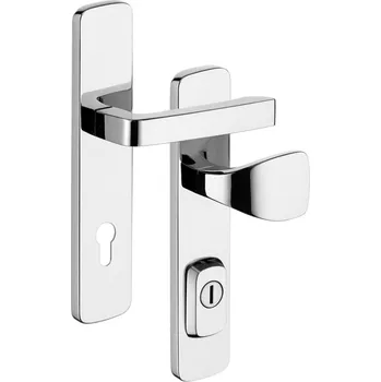 Dveřní kování RX1 ASTRA Nerez lesk 3.BT – Rozteč: 72