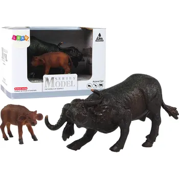 Figurka Buvola Telátko Africká zvířata Zoo
