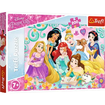 Puzzle Puzzle - 200 - Radostný svět princezen - Disney Princess - Trefl 13268