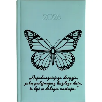 Kalendář Knižkový kalendář 2026 A5 FunnyCase modrý