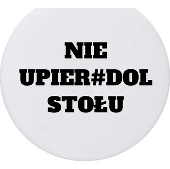 Keramické podložky pod hrnek x4 vtipný potisk Nezašpiním Stůl Dárek