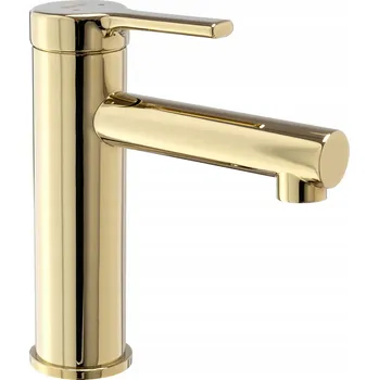 Vodovodní baterie Stojánková umyvadlová baterie Rea Pixel zlatá