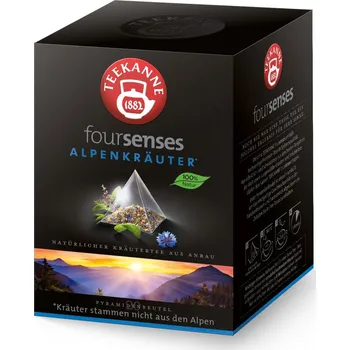 Čaj Teekanne Foursenses Alpenkräuter porcovaný čaj 20x2 g