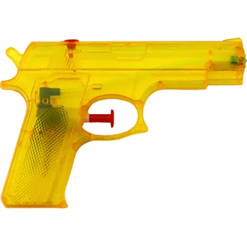 Vodní pistole Malá Plastová Žlutá 15 cm x 10,5 cm