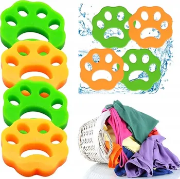 Koule do sušičky LAPKA DO PRAČKY ODSTRAŇOVAČ CHLUPŮ A ZVÍŘECÍ SRSTI PŘI PRANÍ 10x